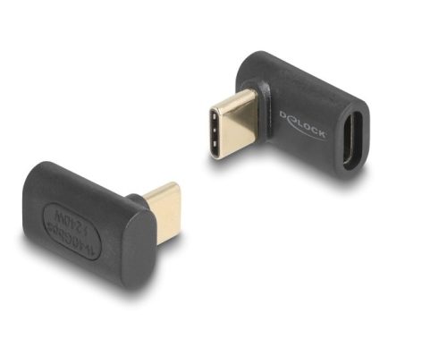 Delock USB Adapter 40 Gbps USB Type-C  PD 3.1 240 W csatlakozódugóval - csatlakozóhüvellyel 8K 60 Hz