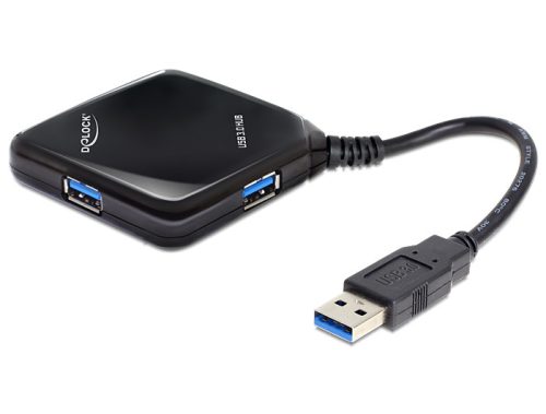 Delock USB 3.0-ás 4 portos külső hub