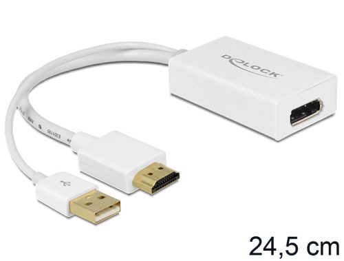 Delock HDMI-A apa > Displayport anya adapter