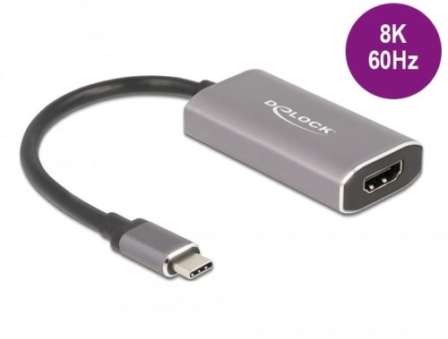 Delock USB Type-C  adapter HDMI (DP Alt Mode) 8K-hez HDR funkcióval