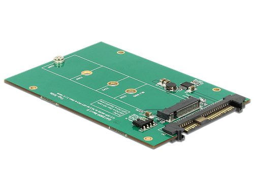 Delock Átalakító U.2 SFF-8639 > M.2 NGFF NVMe M aljzat