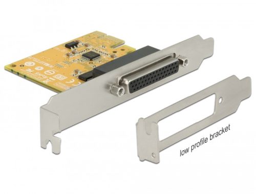 Delock PCI Express Kártya > 2 x nagy sebességu 921K, RS-232 ESD védelem