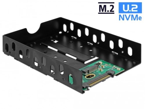 Delock U.2 SFF-8639 - M.2 NVMe (M kulcs) átalakító 3.5  kerettel