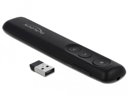 Delock USB-s Lézermutató fekete