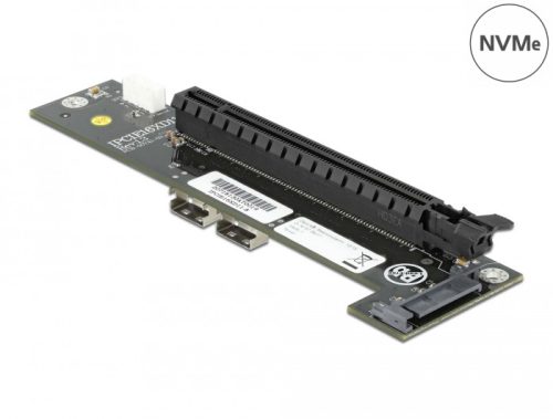 Delock Átalakító 2 x SFF-8654 - PCIe x16 elágazás