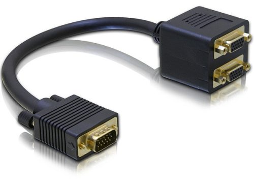 Delock Adapter VGA apa - 2x VGA anya