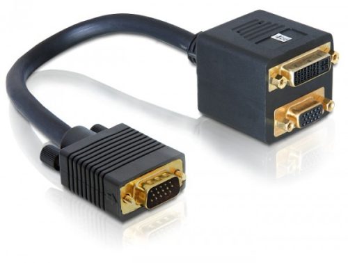 Delock adapter VGA apa VGA + DVI 29 anyára