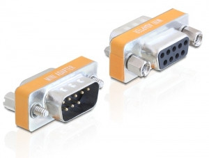 Delock Adapter Null Modem Sub-D 9 pin apa / anya