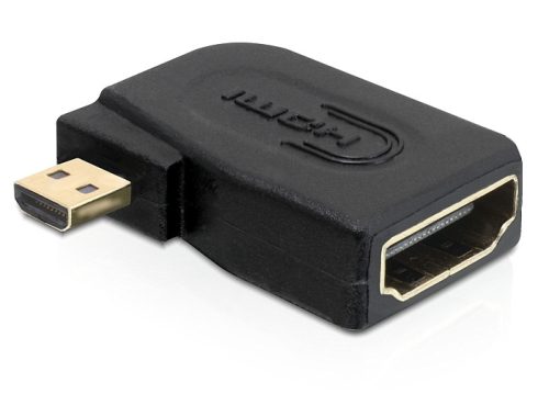 Delock adapter magas sebességű HDMI - micro D apa > A anya oldalra fordítva