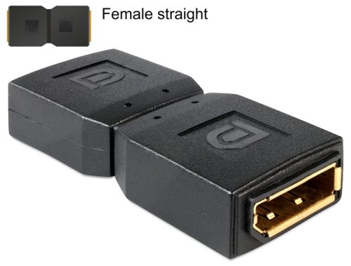 Delock Displayport anya > Displayport anya nemváltó adapter