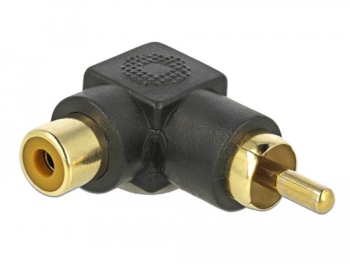 Delock RCA adapter hajlított apa - anya