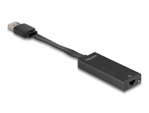 Delock A-típusú USB adapter   Gigabit LAN vékony