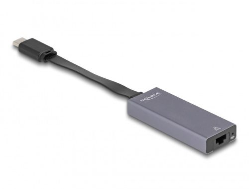 Delock USB Type-C  adapter   2,5 Gigabit LAN vékony