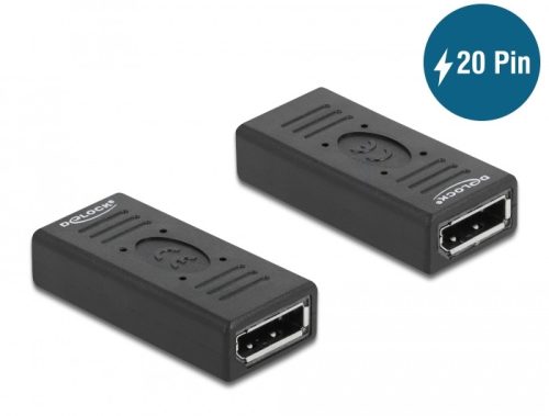 Delock DisplayPort 1.2 adapter anya   anya nemváltoztató 20 tűs