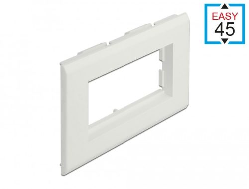 Delock Easy 45 modul tartó telepítési csatornához 130 x 80 mm