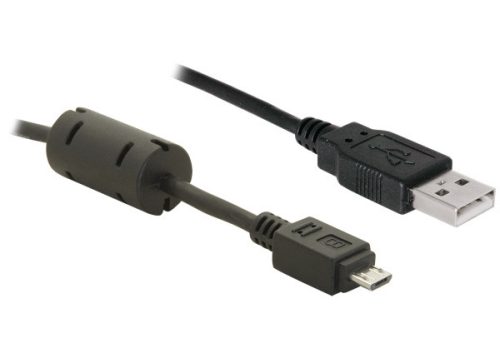 Delock USB2.0 - A apa - Micro-B USB  apa kábel, 1m