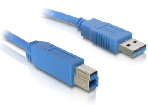 Delock USB3.0 A-B, 1 méteres (apa-apa) átalakító kábel