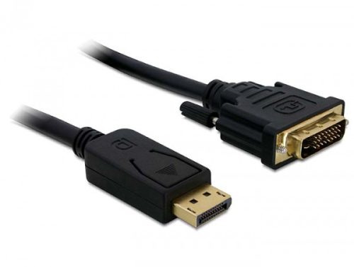 Delock Displayport - DVI 24+1 kábel, apa - apa 2,0m