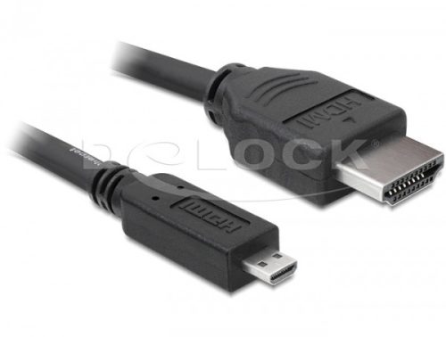 Delock High Speed HDMI Ethernet kábel A/D - A apa/apa 3,0m