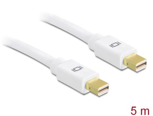 Delock Kábel Mini Displayport 1.2 dugó > Mini Displayport dugó 4K 5,0 m