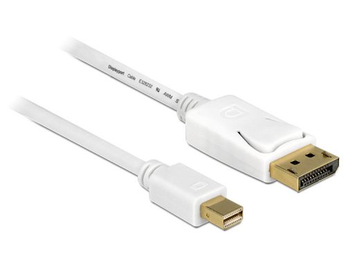 Delock Kábel mini Displayport dugó > Displayport dugó 1 m