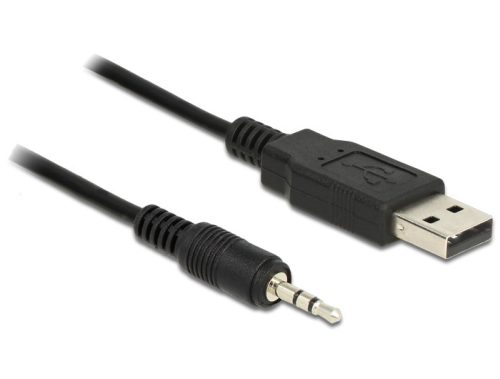 Delock kábel USB TTL apa > 2,5 mm 3 tűs sztereó jack apa 1,8 m (3,3 V )