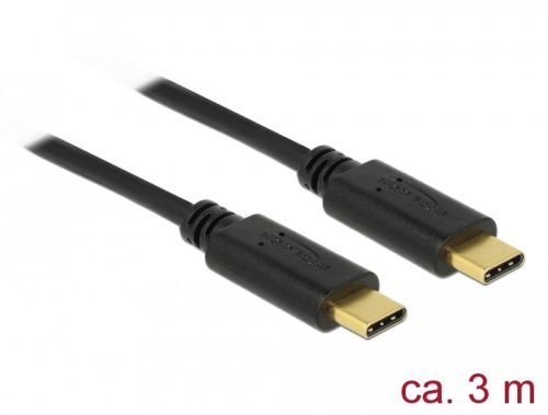 Delock USB 2.0 kábel Type-C a Type-C 3 m 3 A