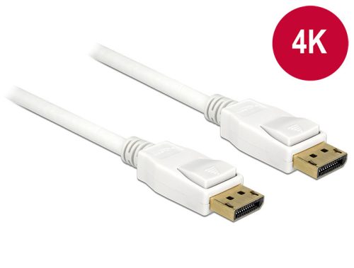 Delock Kábel Displayport 1.2 dugó > Displayport dugó 4K 2 m