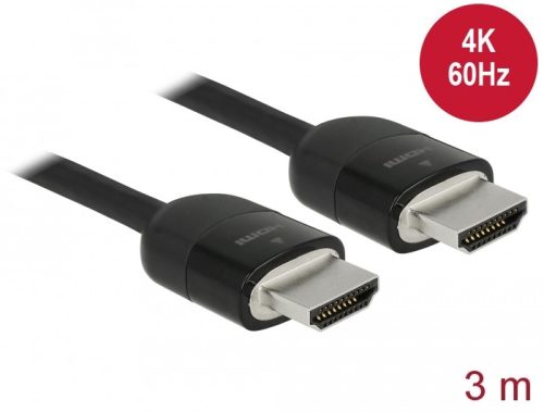 Delock Prémium HDMI kábel 4K 60 Hz 3 m