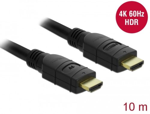 Delock Aktív HDMI kábel 4K 60 Hz 10 m