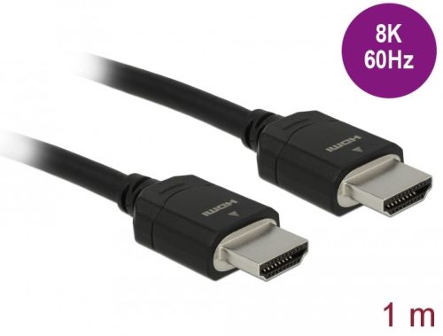 Delock Nagy sebességu HDMI kábel 48 Gbps 8K 60 Hz 1 m