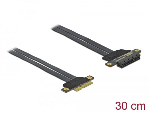 Delock PCI Express Riser kártya x4 - x4 hajlékony kábellel 30 cm