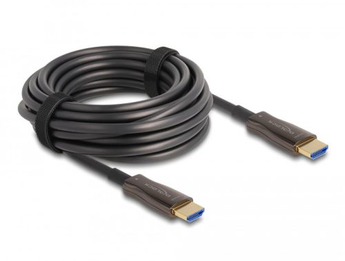 Delock Aktív optikai HDMI kábel fém borítással 8K 60 Hz 50 m