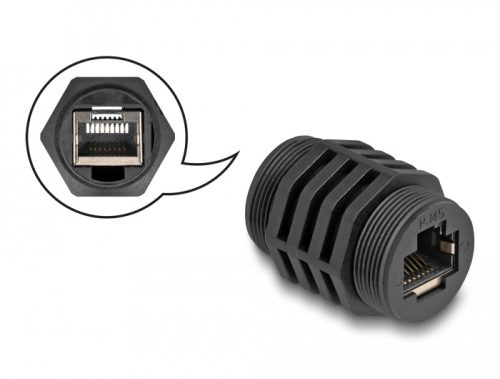 Delock RJ45 Cat.6A beépített modul IP67 por- és vízhatlan