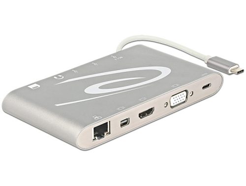 Delock USB Type-C 3.1-es dokkolóállomás, 4K