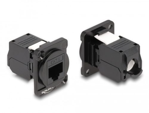 Delock D-típusú Modul RJ45 Cat.6 hüvely - LSA hüvely