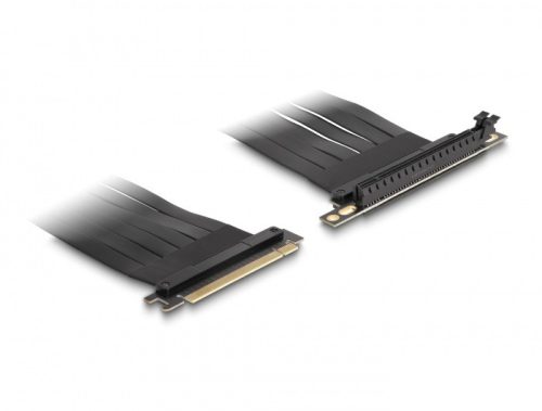 Delock PCI Expressz riser kártya x16 apa - x16 szlot 90 -os szögben kábellel 30 cm hosszú