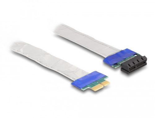 Delock PCI Expressz riser kártya x1 apa - x1 szlot kábellel 20 cm