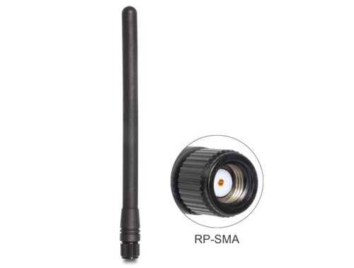 Delock antenna ZigBee 868 MHz RP-SMA 2 dBi fixed