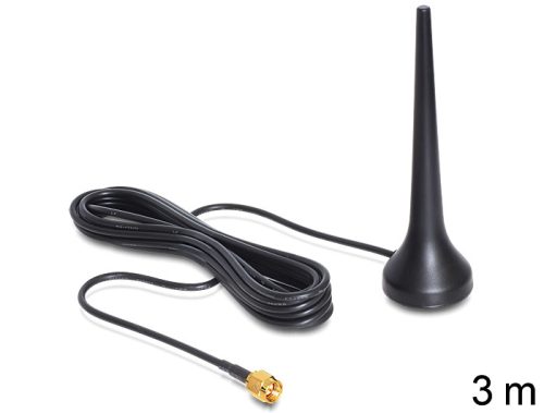 Delock GSM négysávos antenna SMA 2 dBi mindenirányú