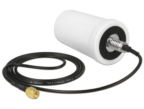 Delock GSM/UMTS antenna SMA 0,7 ~ 1,6 dBi mindenirányú fehér kültéri antenna 0,7 ~ 1,6 dBi