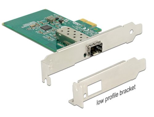 Delock PCI Express kártya > 1 x SFP slot Gigabit LAN