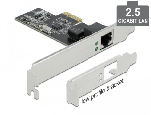 Delock PCI Express x1 kártya - 1 x 2,5 Gigabit LAN