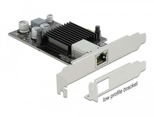 Delock PCI Express x1 kártya - 1 x Gigabit LAN PoE+