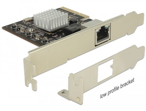 Delock PCI Express kártya > 1 x 10 Gigabit LAN NBASE-T RJ45