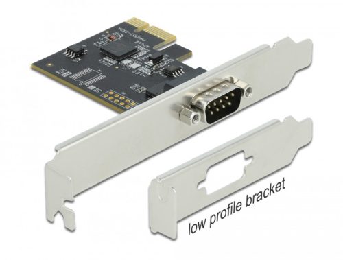 Delock PCI Express Kártya > 1 x RS-232 soros csatlakozó