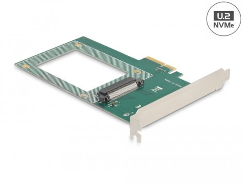 Delock PCI Express x4-kártya - 1 x belső U.2 NVMe SFF-8639