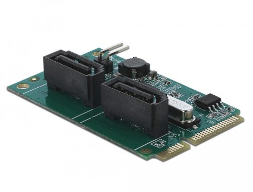 Delock Mini PCIe átalakító 2 x RAID-os SATA-hoz