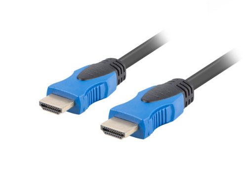 Lanberg HDMI M/M V2.0 4K CU fekete kábel, 1.8m