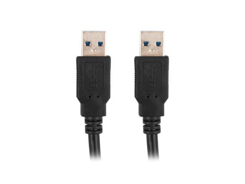 Lanberg USB-A 3.0 kábel M/M 1,8M fekete